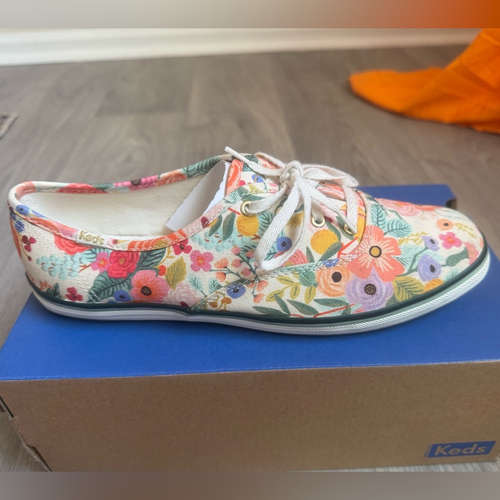 Keds Floral Canvas Sneakers